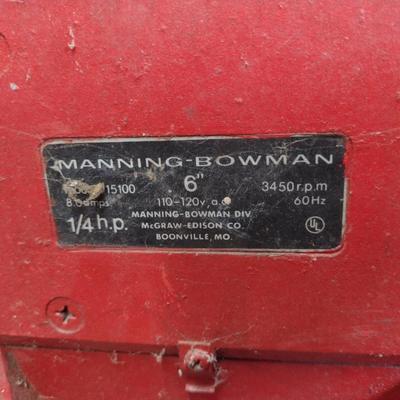 Manning-Bowman 6 Inch Bench Grinder (B)