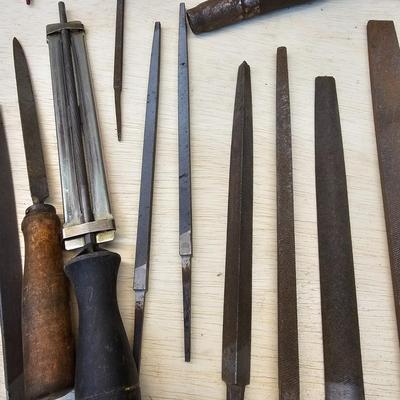 Large Assortment of Files, Rasps, Handles & More (WS-JS)