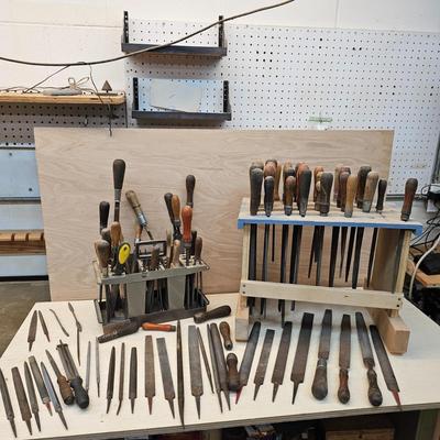 Large Assortment of Files, Rasps, Handles & More (WS-JS)
