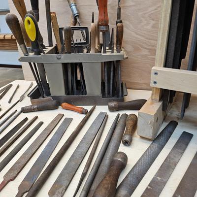 Large Assortment of Files, Rasps, Handles & More (WS-JS)