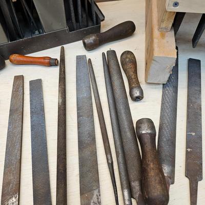 Large Assortment of Files, Rasps, Handles & More (WS-JS)