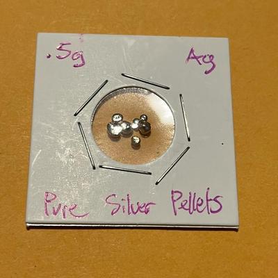 .5g Pure Silver Pellets