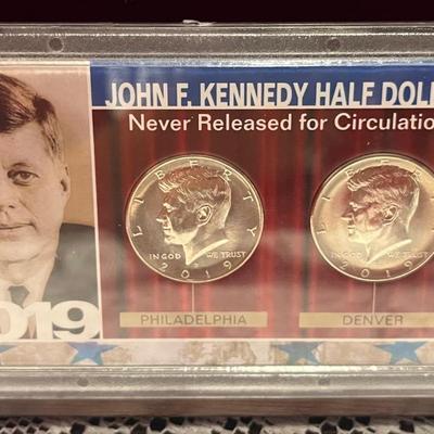 2019 JFK Never Released For Circulation Coins