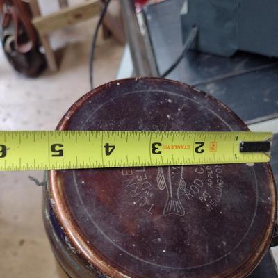 Vintage Turner Bros Delight Fishing Rod Case- Approx 49" Long, 5" in Diameter (B)