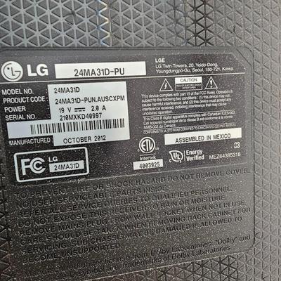 LG 23" Flat Screen TV & RCA CD/DVD Player (WS-JS)