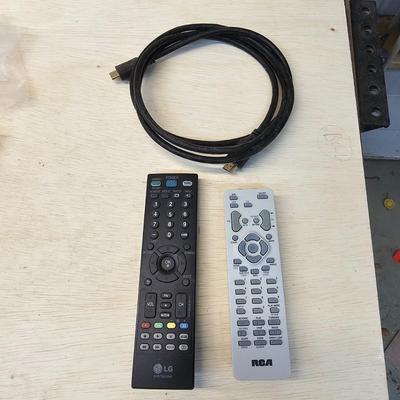 LG 23" Flat Screen TV & RCA CD/DVD Player (WS-JS)