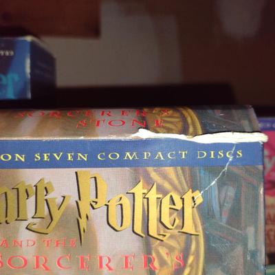 Collection of Harry Potter DVDs and Audio Books