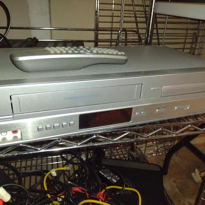 Philips Combination DVD/VHS Player with Remote Control