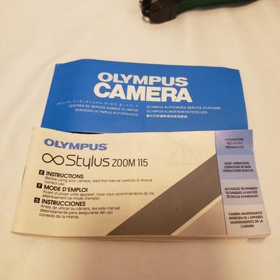 Olympus Stylus and Canon AF35m 35mm Cameras (LR-KD)