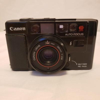 Olympus Stylus and Canon AF35m 35mm Cameras (LR-KD)