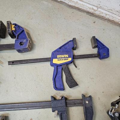 Assorted Irwin Quick Grip Clamps & More (WS-JS)
