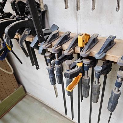Assorted Irwin Quick Grip Clamps & More (WS-JS)