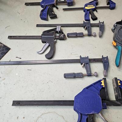 Assorted Irwin Quick Grip Clamps & More (WS-JS)