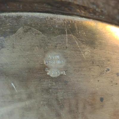 Sterling Silver Reticulated Dish with Handle- Approx Total Weight 210 Grams