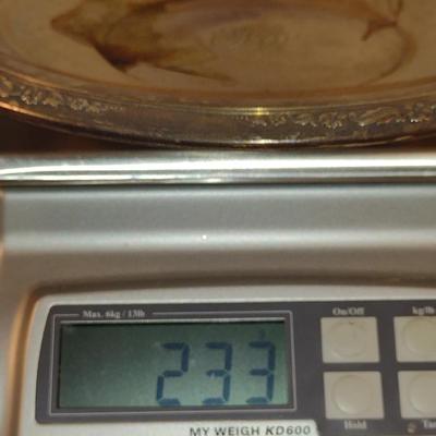 Sterling Silver Dish- Approx Total Weight 233 Grams