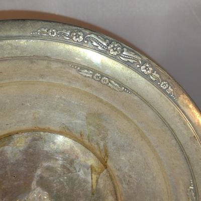 Sterling Silver Dish- Approx Total Weight 233 Grams