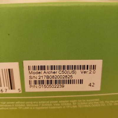 Wireless-N AP/Repeater/Router, LG Mac DVD Writer and a TP Link Wireless Router (LR-KD)