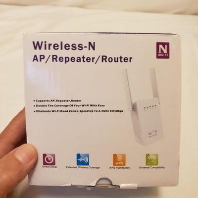 Wireless-N AP/Repeater/Router, LG Mac DVD Writer and a TP Link Wireless Router (LR-KD)