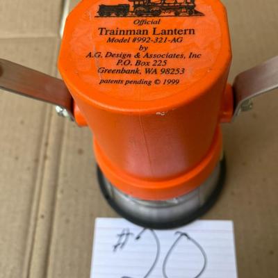 Official Trainman Lantern