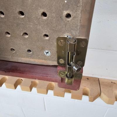 Peg Board Tool Rack & Tools (WS-JS)