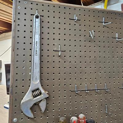Peg Board Tool Rack & Tools (WS-JS)