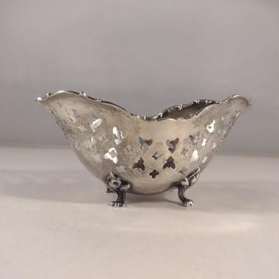 Sterling Silver Reticulated Bowl- Approx Total Weight 51 Grams