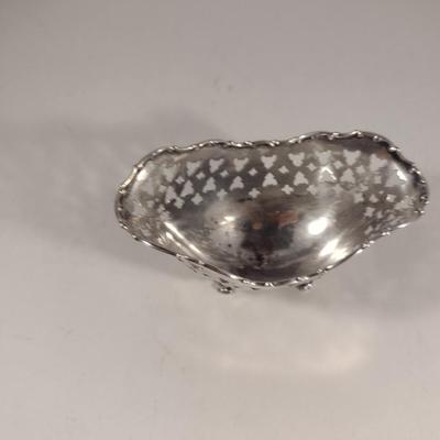 Sterling Silver Reticulated Bowl- Approx Total Weight 51 Grams