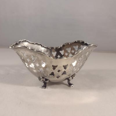 Sterling Silver Reticulated Bowl- Approx Total Weight 51 Grams