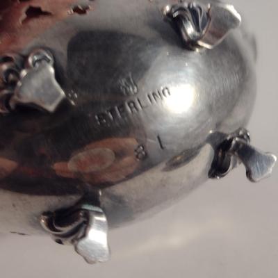 Sterling Silver Reticulated Bowl- Approx Total Weight 51 Grams