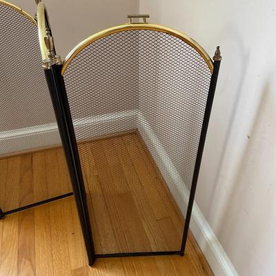 Vintage Fireplace Screen