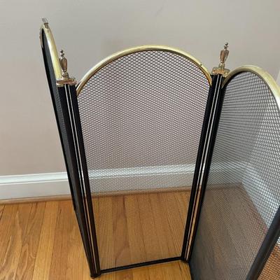 Vintage Fireplace Screen
