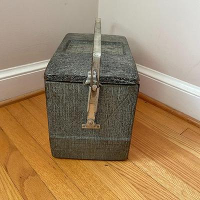 Vintage 1950s Flamingo Insulated Ice chest