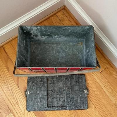 Vintage 1950s Flamingo Insulated Ice chest