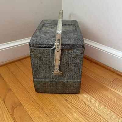 Vintage 1950s Flamingo Insulated Ice chest
