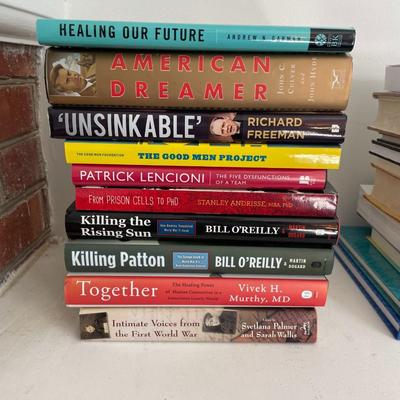 Lot of assorted books