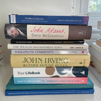 Lot of assorted books