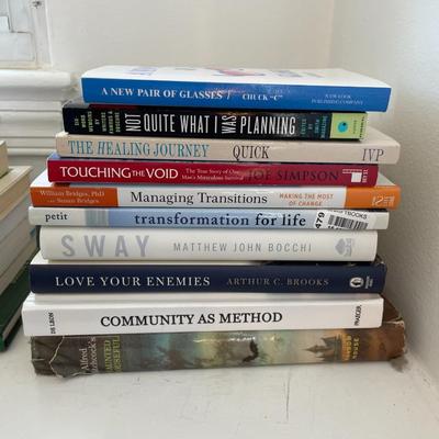 Lot of assorted books