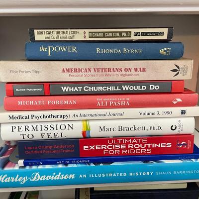 Lot of assorted books