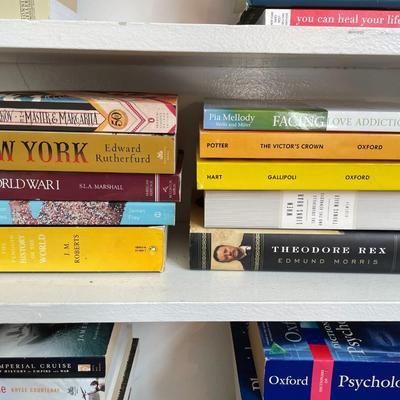 Lot of assorted books