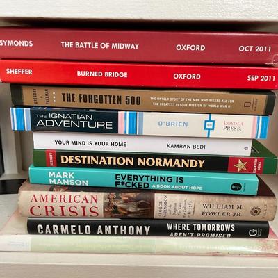 Lot of assorted books
