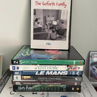 Assorted DVD, CD's and Vinyl Records