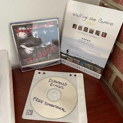 Assorted DVD, CD's and Vinyl Records