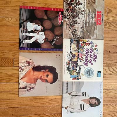Assorted DVD, CD's and Vinyl Records
