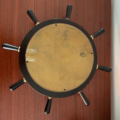 Vintage Aug Schatz & Sohne 8 Day Ships Bell Stricker Clock.