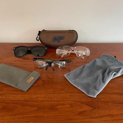 Lot of Assorted Eye Glasses and Cases.