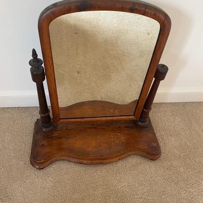 Antique Victorian Dressing Mirror.
