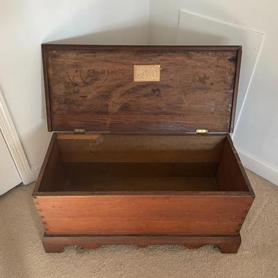 Cedar Chest.