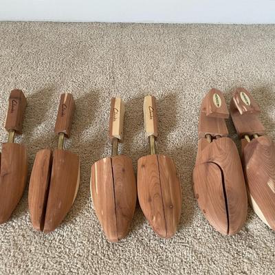 3 Pairs of Men's Shoe Trees Stretchers