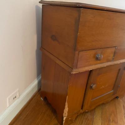 Antique Pine Dry Sink