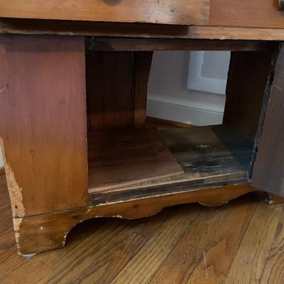 Antique Pine Dry Sink